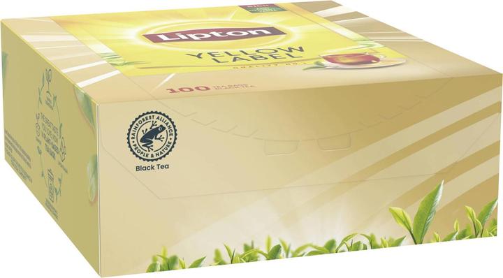 Actual product image Lipton Tea Bag Yellow Label Tea (150 g)
