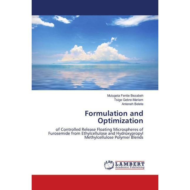 Formulation and Optimization, Fachbücher von Anteneh Belete, Tsige Gebre-Mariam, Mulugeta Fentie Bezabeh