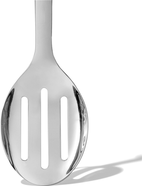 Actual product image OXO Steel serving spoon with slots, 28cm (Serving spoon)