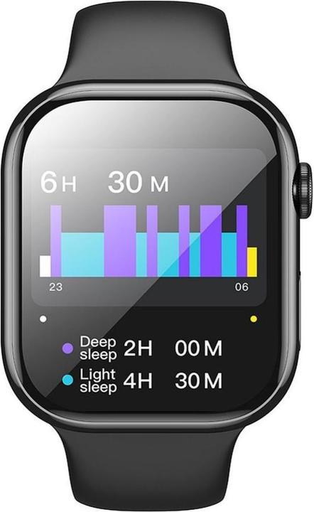 Actual product image Hoco Headphone with microphone smartwatch with call function Y30 black