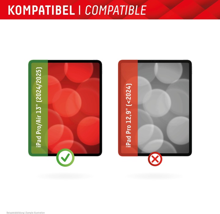 Actual product image Displex Tablet Privacy Safe, Tablet Blickschutzfolie (1 Piece, iPad Air 13 2025, iPad Pro 13 2024 (M4), iPad Air 13 2024 (M2))