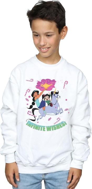 Produktbild Disney Wreck It Ralph Jasmine And Vanellope Sweatshirt Jungen (140, 146)