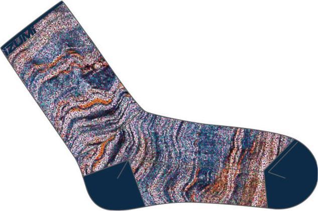 Actual product image Pearl Izumi W PRO Tall Sock navy sandtone (35 - 38)