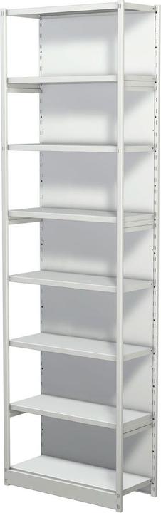 Actual product image kaiserkraft Office boltless shelving unit, with rear panel