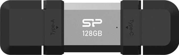 Image du produit Silicon Power 128 GB, USB TYPE-A et TYPE-C FLASH DRIVE, MOBILE C51, Silver (128 Go, USB-A, USB-C)
