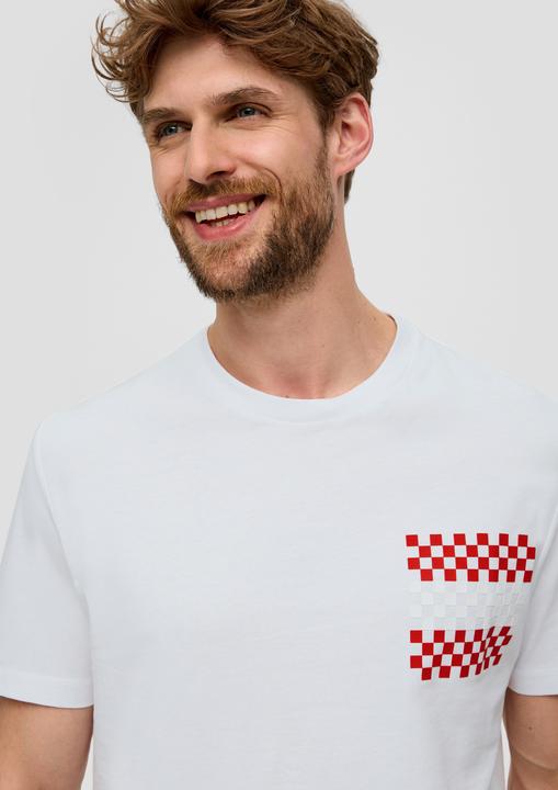 Produktbild S.Oliver T-Shirt Unisex Baumwoll-T-Shirt mit EM-Print (M)