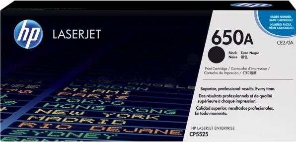 Actual product image HP Toner black Orig.No. CE270AC (FC)