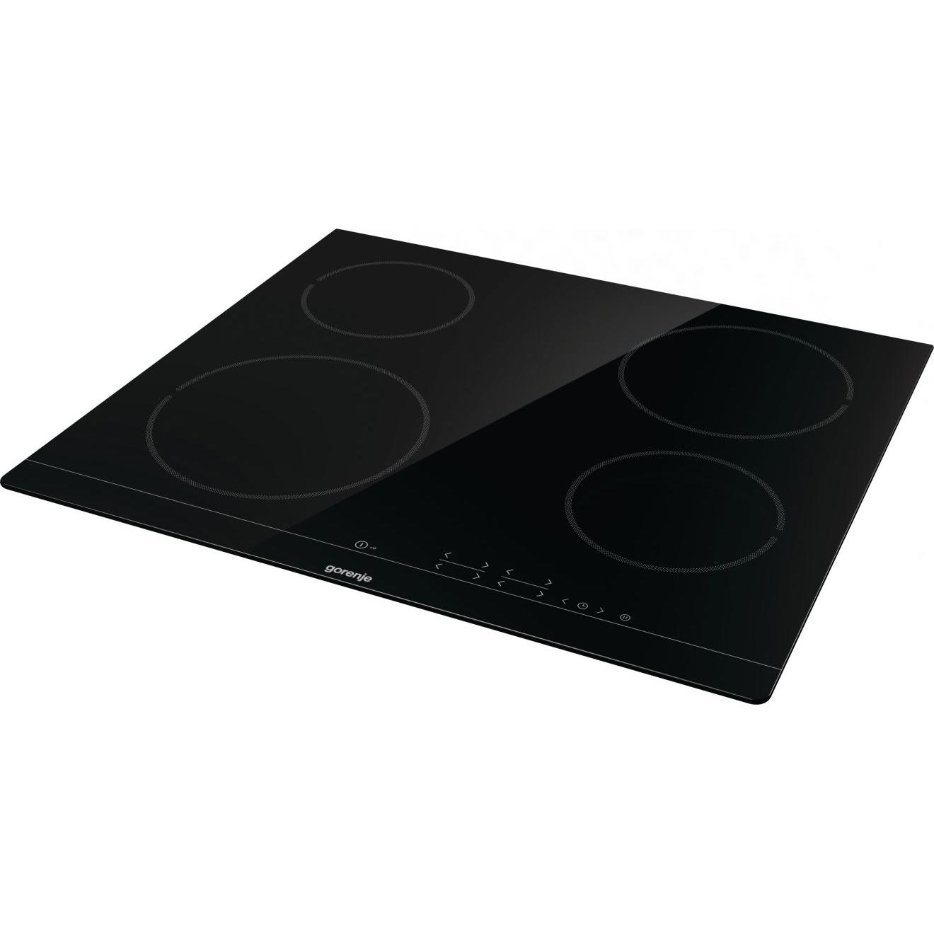 Thumbnail - Gorenje ECT641BSC Kochfeld Integriert Keramik 4 Zone(n), Kochfeld, Schwarz