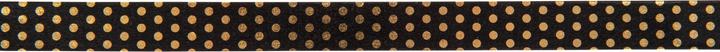 Image du produit Rayher Ruban adhésif Washi noir / or / argent, 30 m