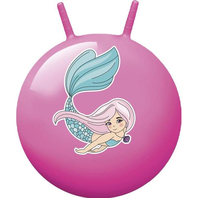 Besttoy Hüpfball - Meerjungfrau - pink