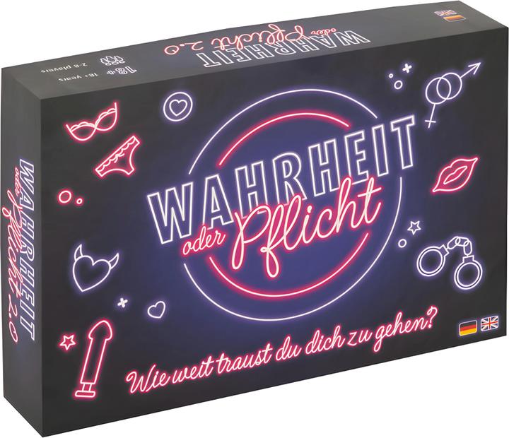 Sedusia Wahrheit oder Pflicht (Mazzo di carte, Tedesco, Inglese)