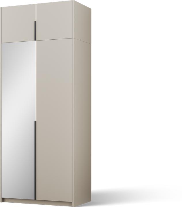 Produktbild ADRK Furniture Alera II mit Aufsatz – Drehtürenschrank (100 x 58 x 250 cm)