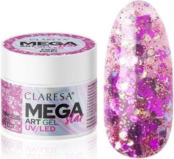 Claresa Megastar Pink Pixel Nail Builder Gel (Nail enamel remover, Pink Pixel)