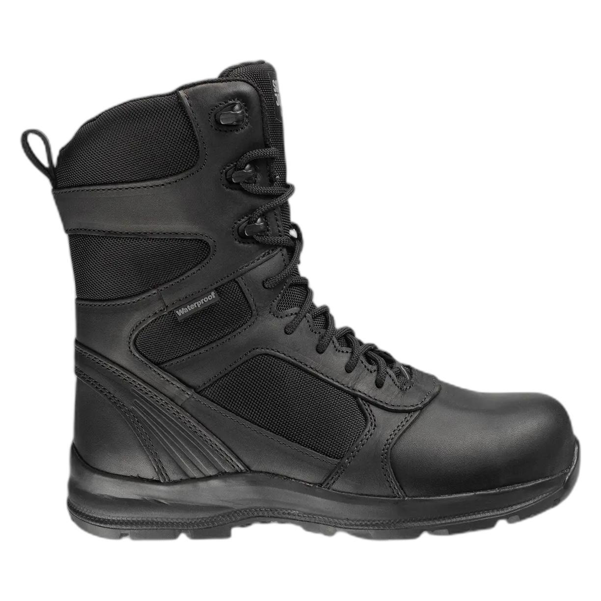 Safety Jogger, Werkschoenen, ST4400450 Hoher, Leichter Taktischer Allround-Stiefel Schwarz (S3, 45)
