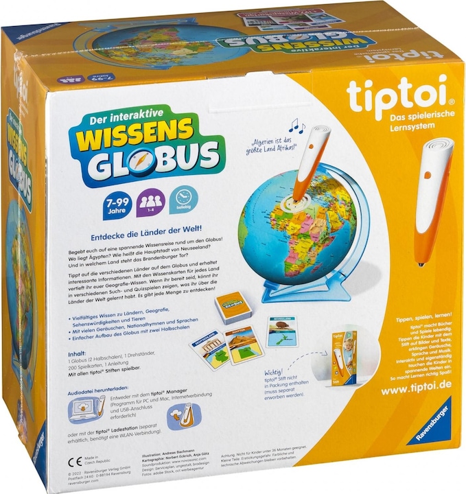 Actual product image tiptoi Knowledge Globe (German)