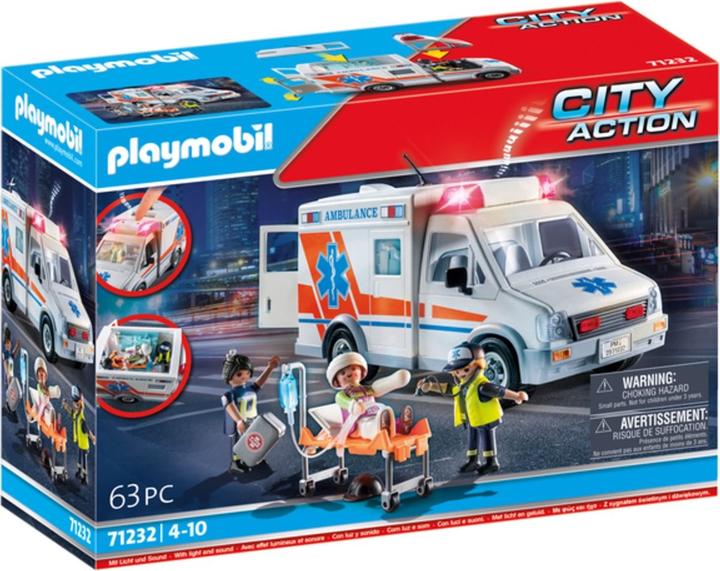Produktbild Playmobil Ambulans (71232, Playmobil City Action)