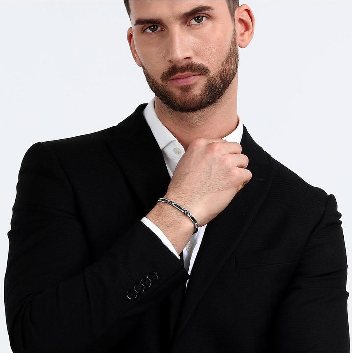 Immagine prodotto Maserati Bracciale in ceramica (21 cm, Acciaio inossidabile, Ceramica)