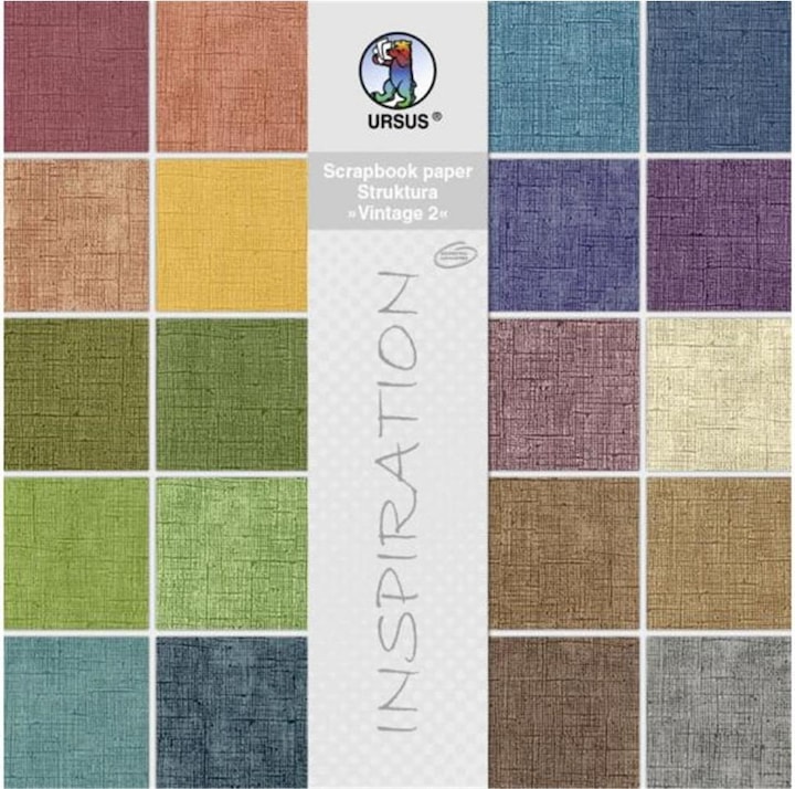 Produktbild Ursus Fotokarton Leinenstruktur (220 g/m², 20 x)