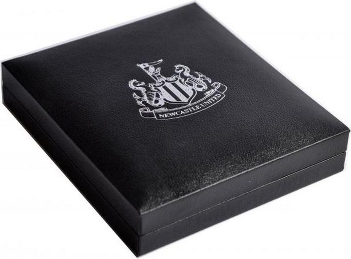 Immagine prodotto Newcastle United FC Verniciato d'Argento Stemma Collana e Ciondolo (100% materiale sintetico)