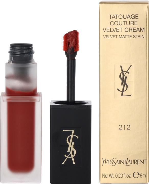 Produktbild Yves Saint Laurent Tatouage Couture Velvet Cream Rouge Rebel 212 (Nr. 212 - Rouge Rebel)