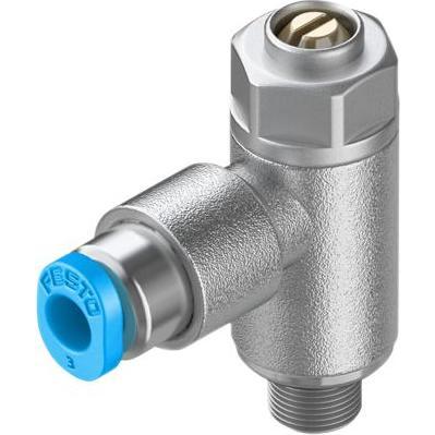 Festo, Valvola, Valvola a farfalla, vite a taglio, M5 / QS-3, 20kPa... 1MPa, 100L/min