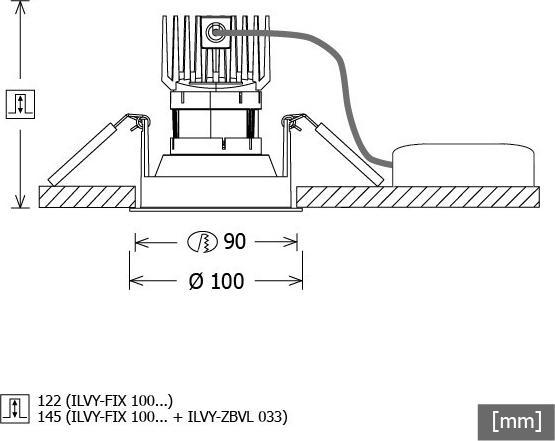 Produktbild LTS LED-Downlight (970 lm)