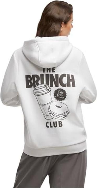 Actual product image Miss Tee The Brunch Club Ladies Fluffy Hoody - 182021 (XL)