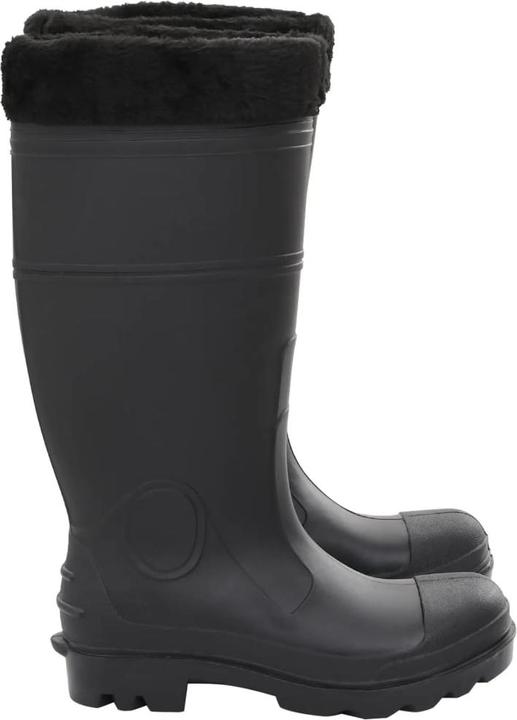 Actual product image VidaXL Rubber boots with removable inner lining size PVC (38)