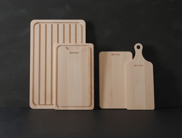 Image du produit Hendi Planche à découper en bois GN 1/2