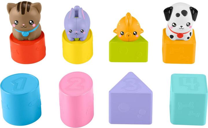 Image du produit Fisher-Price Mes amis les animaux briques de construction