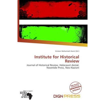Thumbnail - Institute for Historical Review, Ratgeber