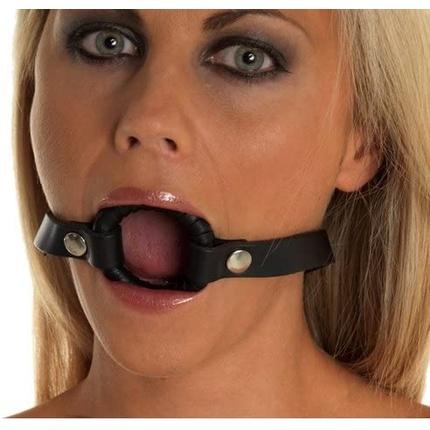 Immagine prodotto Rimba Bavaglio a bocca in pelle con O-Ring