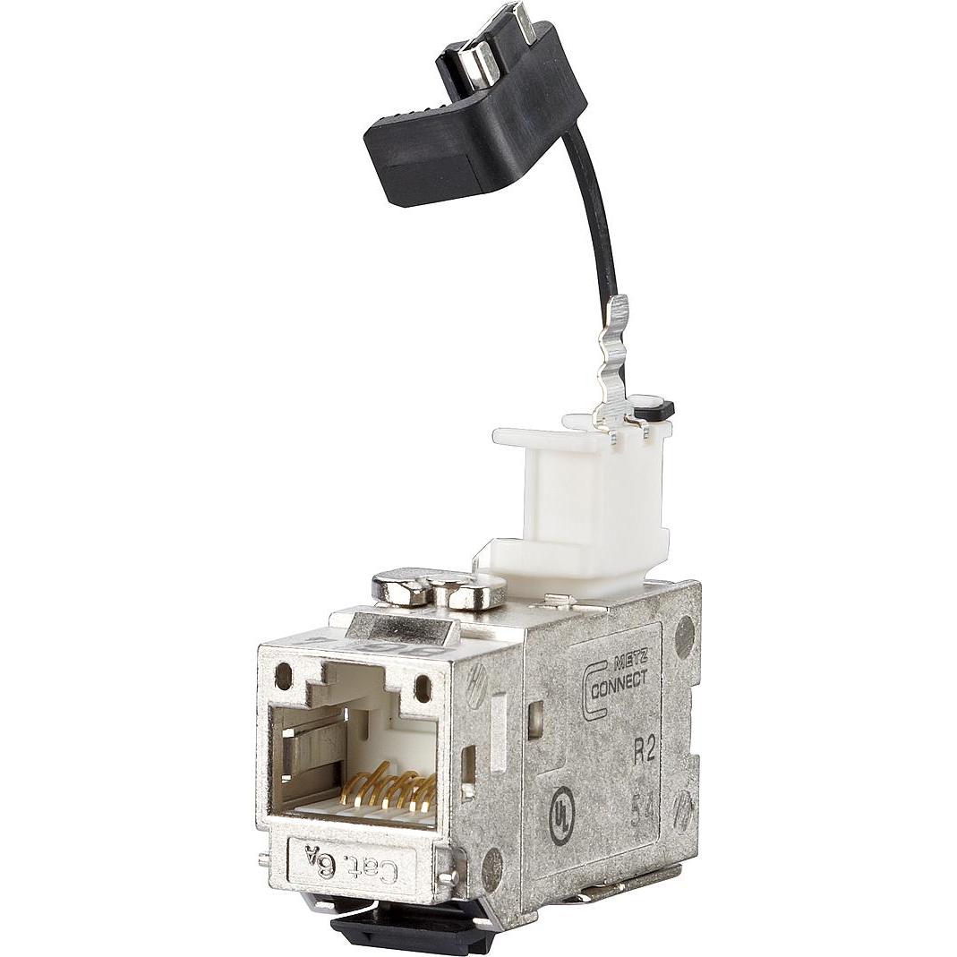 Metz Connect Keystone Modul CAT 6A (Keystone Modul), Netzwerk Zubehör