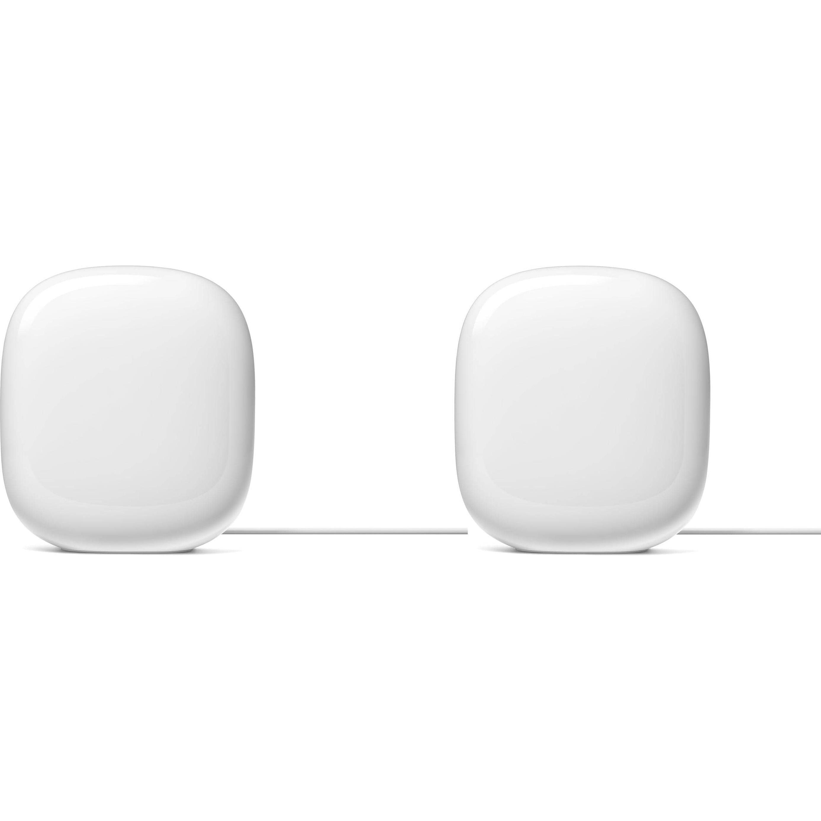 Google Nest WiFi Pro 2er-Set, Router, Weiss