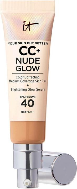 It Cosmetics CC+ Nude Glow Correct. Illum. Foundation SPF40 (Neutral Tan, 32 ml)