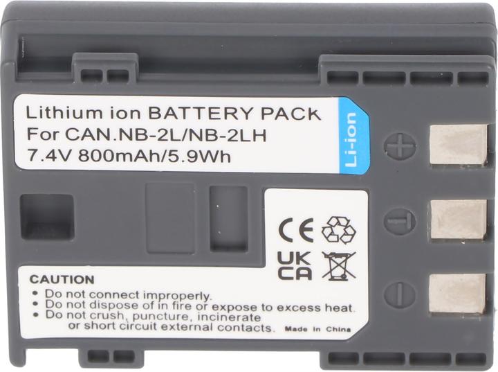 Actual product image Canon CANNB-2LH 1 (Camera battery)