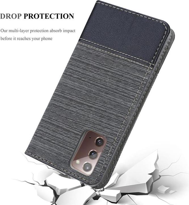 Image du produit Cadorabo Couverture look jeans Book (Samsung Galaxy Note 20)