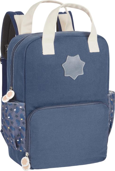 Black, Ecru, Sapphire blue