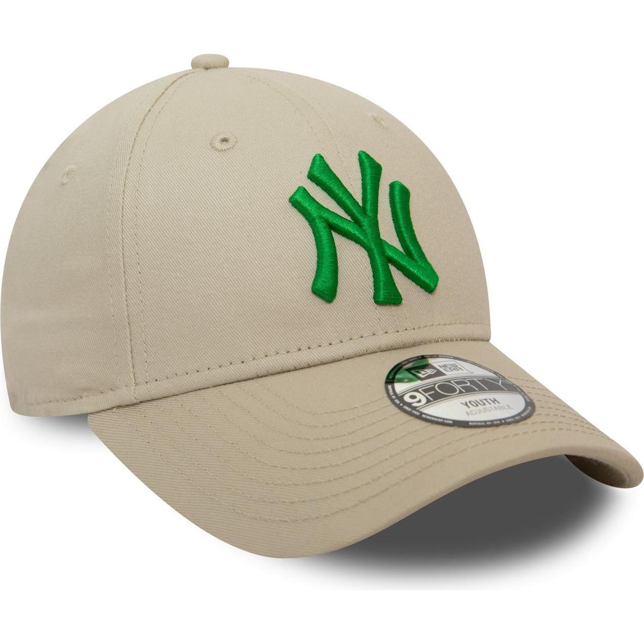 New Era, Jungen, Cap, 9Forty Kinder Cap - New York Yankees stone - Child, Beige, (53, 52 C, 54 C)