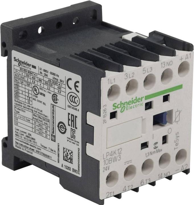 Produktbild Schneider Electric Leistungsschütz 3-polig 24VDC