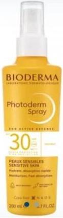 Bioderma Photoderm Light Spray SPF 30, 200 ml (Zonnebrandspray, SPF 30, 200 ml)