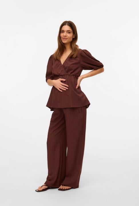 Produktbild Mamalicious Normal geschnitten Rundhals Top Bluse (M)