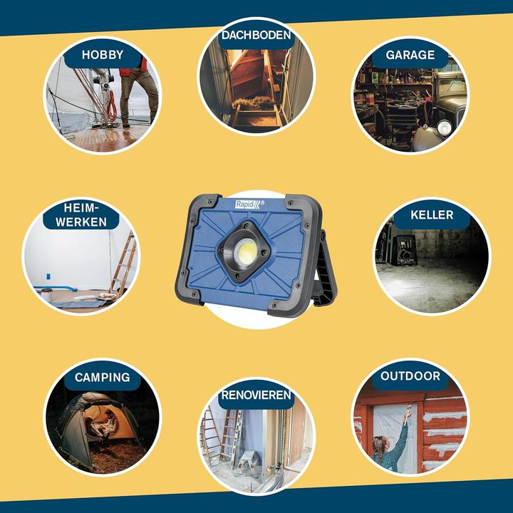Productafbeelding Rapid Werklamp De draagbare (1000 lm)