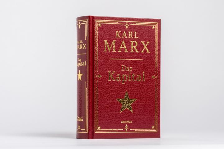Actual product image Das Kapital. Gebunden in Cabra-Leder, mit Goldprägung (German, Charles Marx, 2024)