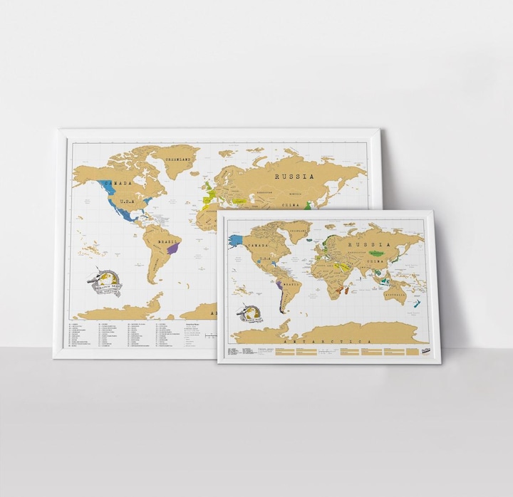 Produktbild Luckies Scratch Map (60 x 82 cm)