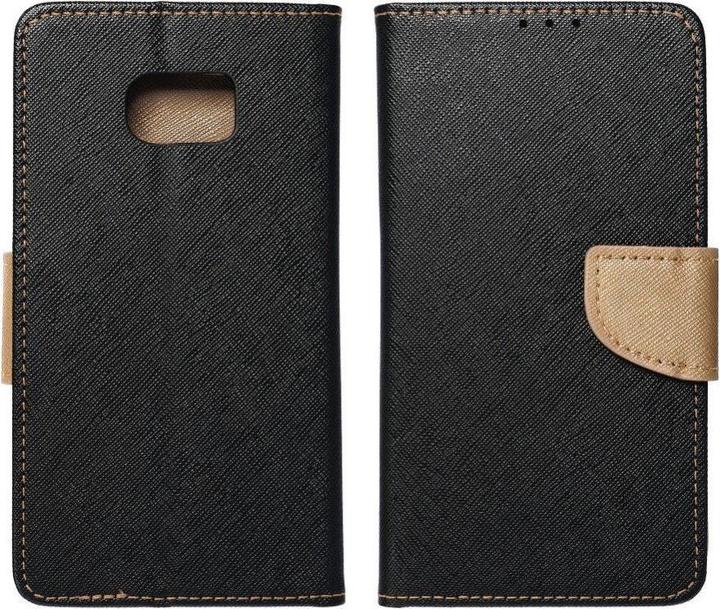 Actual product image Fancy Book Book case OEM for SAMSUNG S22 Plus black / gold (Samsung Galaxy S22+)