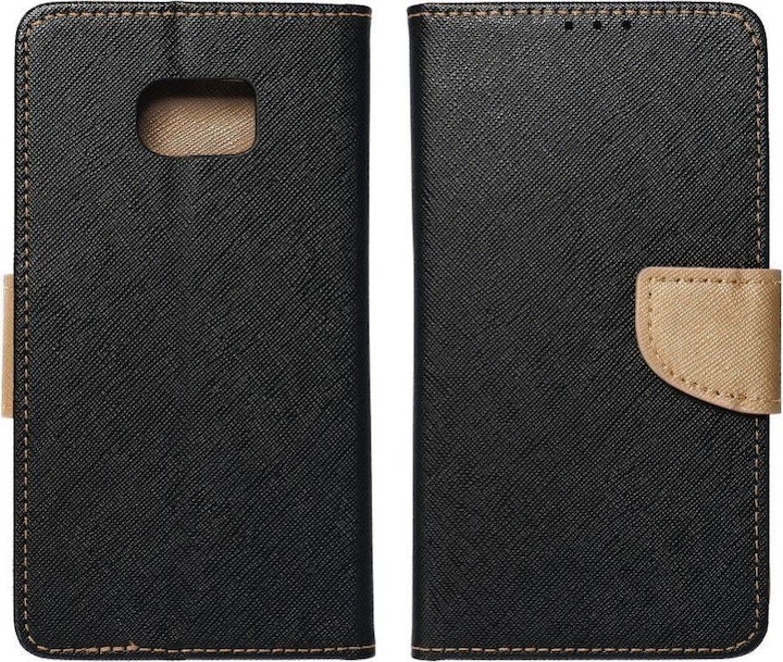 Image du produit Fancy Book Etui OEM pour SAMSUNG S22 Plus noir / or (Samsung Galaxy S22+)