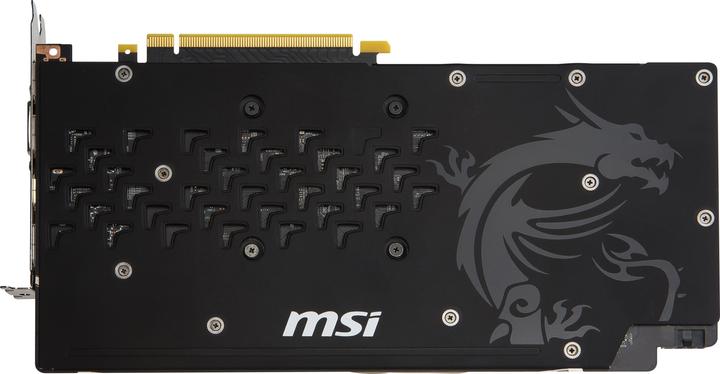 Actual product image MSI GeForce GTX 1060 GAMING X (6 GB)