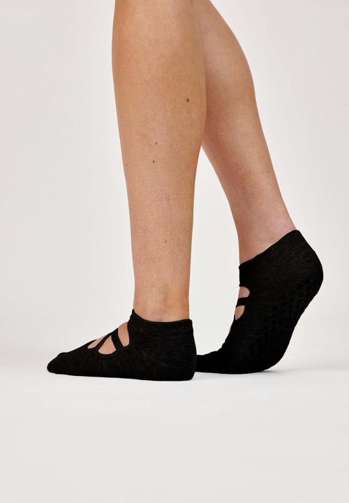 Produktbild Snocks Pilates Socken mit Riemchen (2er Pack, 43 - 46)