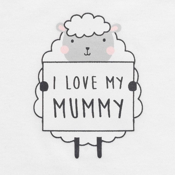 Produktbild Schlummersack Bio Baby-Body Slogan kurzarm (74)
